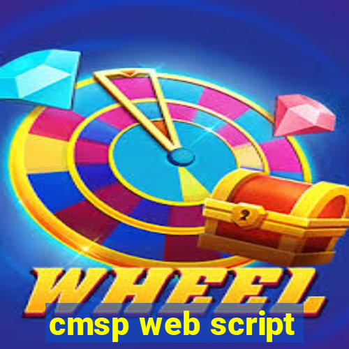 cmsp web script